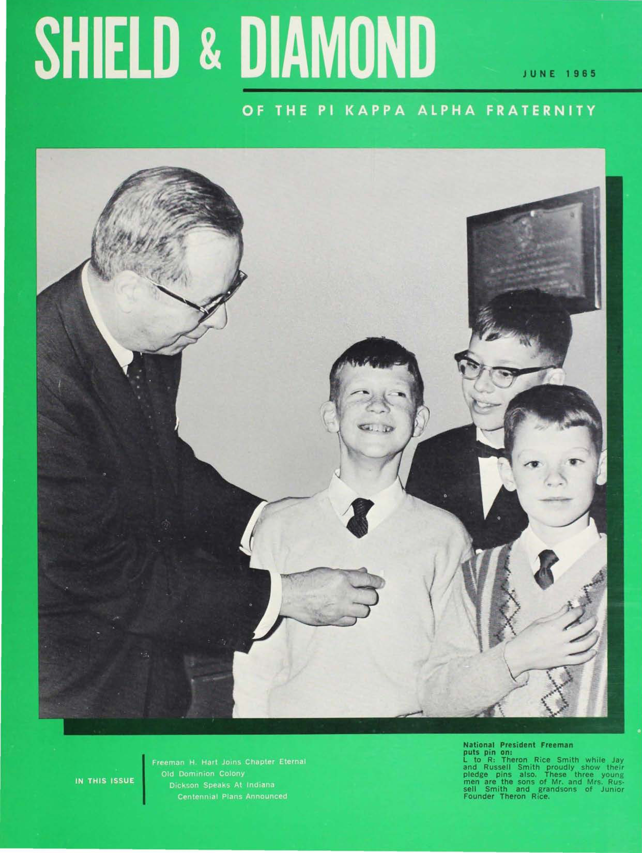 Shield and Diamond, Vol. 75, No. 4, June 1965